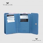Портмоне женское кожаное TERGAN 5730  ACIK MAVI ARSEL 