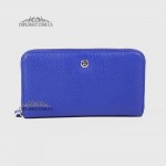 Кошелек Клатч TERGAN 5734 на молнии кожаный  SAKS MAVI FLOATER Синий