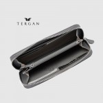Кошелек Клатч TERGAN 5734 на молнии кожаный  GRI FLOATER 