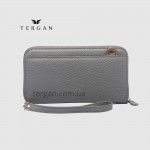 Кошелек Клатч TERGAN 5734 на молнии кожаный  GRI FLOATER 