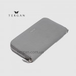Кошелек Клатч TERGAN 5734 на молнии кожаный  GRI FLOATER 