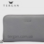 Кошелек Клатч TERGAN 5734 на молнии кожаный  GRI FLOATER 