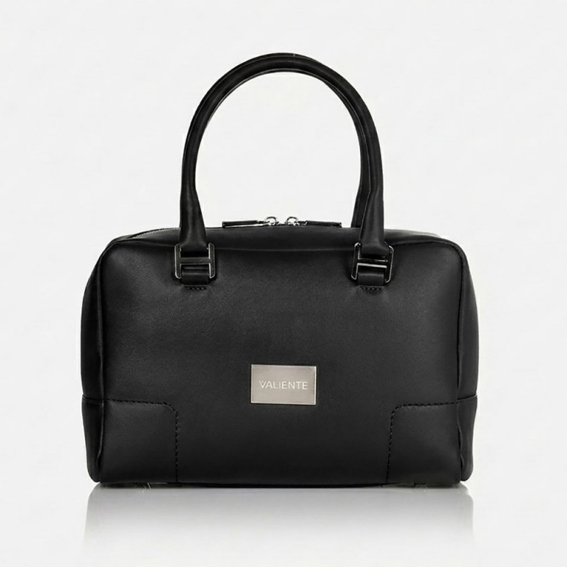 Сумка Женская Кожаная VALIENTE 1303  SAUBAGE black Shantal черный 