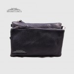 Сумка-Клатч женская EMANUELA FERRETTI 1512 На два отделения на металлической молнии  BLUE floater Синий