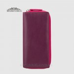 Кошелек женский кожаный VISCONTI RB55 Honolulu c RFID  Plum Multi  Сиреневый