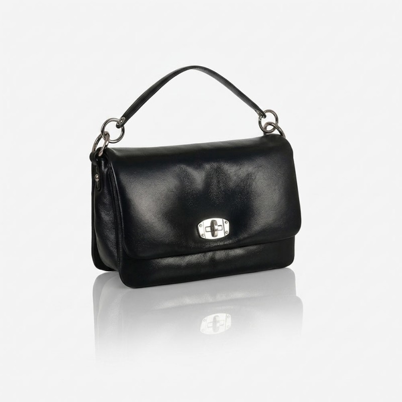 Сумка женакая кросс боди VALIENTE 1326  SAUBAGE black Shantal черный 