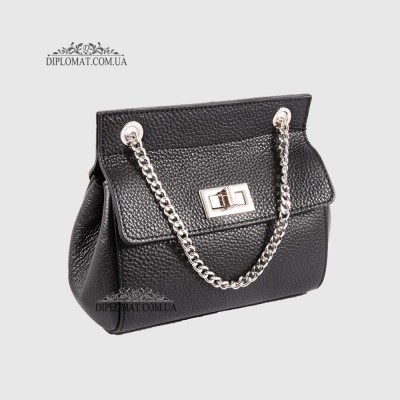 Сумка кросс боди EMANUELA FERRETTI 85307 Silver BLACK floater