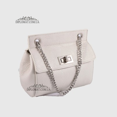 Сумка кросс боди EMANUELA FERRETTI 85307 Silver WHITE floater