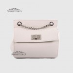 Сумка кросс боди EMANUELA FERRETTI 85307 Silver  WHITE floater Белый/Бежевый