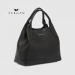 Сумка Женская Кожаная TERGAN 79493  SIYAH FLOATER Черный