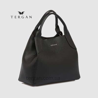 Сумка Женская Кожаная TERGAN 79493 SIYAH FLOATER Черный