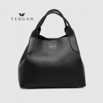 Сумка Женская Кожаная TERGAN 79493  SIYAH FLOATER Черный