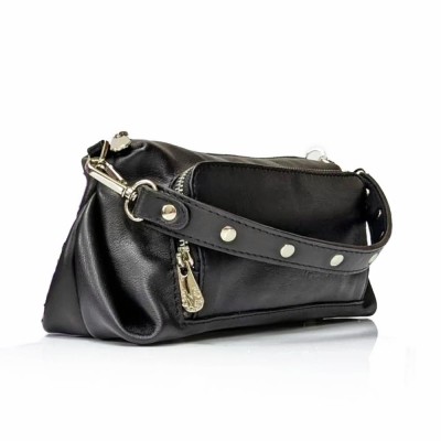 Сумка Женская Кожаная VALIENTE 1348 SHANTAL Black PRADA Black