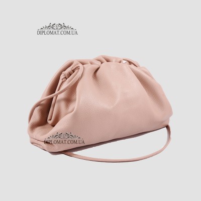 Сумка Женская EMANUELA FERRETTI 85487 Кожаная Средняя NUDE FLOATER