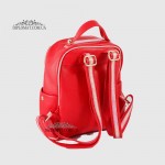 Рюкзак женский EMANUELA FERRETTI 6925  RED smooth Красный/Розовый