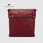 Сумка Женская TERGAN 79643w Кожаная Через плечо BORDO ARSEL Бордовый Бордовый/Пурпурный