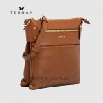 Сумка Женская TERGAN 79643w Кожаная Через плечо TABA ARSEL Светло-коричневый