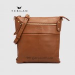 Сумка Женская TERGAN 79643w Кожаная Через плечо TABA ARSEL Светло-коричневый