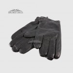 Перчатки мужские NUMBER one no.1 Кожаные с Шерстяной трикотажной подкладкой Черные  LAMB BLACK Размер 11 Черный
