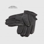 Перчатки мужские NUMBER one no.1 Кожаные с Шерстяной трикотажной подкладкой Черные  LAMB BLACK Размер 11 Черный