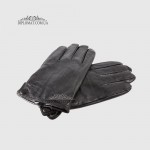 Перчатки мужские NUMBER one no.1 Кожаные с Шерстяной трикотажной подкладкой Черные  LAMB BLACK Размер 11 Черный