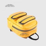 Рюкзак женский VALIENTE 1067 с двумя накладными карманами  PRADA Yellow Желтый