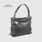 Сумка Женская На плечо Кожаная BELLINI Brolio 8696  BLACK floater Черный