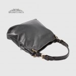 Сумка Женская На плечо Кожаная BELLINI Brolio 8696  BLACK floater Черный