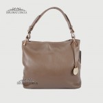 Сумка Женская На плечо Кожаная BELLINI Brolio 8696  TAUPE floater Серый