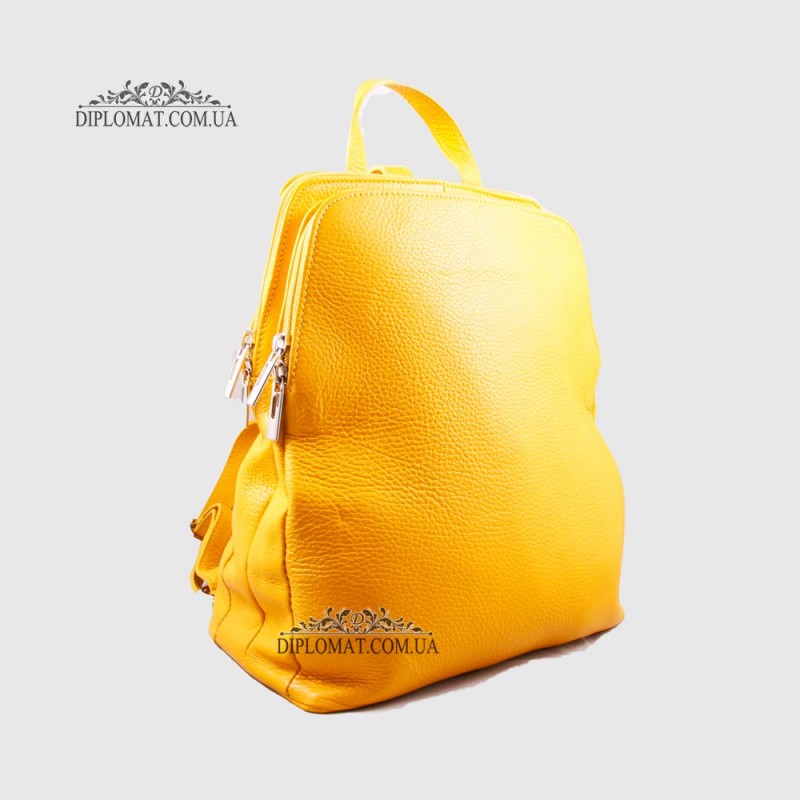 Рюкзак женский EMANUELA FERRETTI 744  YELLOW FLOATER Желтый