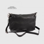 Сумка Женская Кожаная EMANUELA FERRETTI 85147  BLACK floater Черный