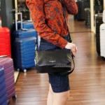Сумка Женская Кожаная EMANUELA FERRETTI 85147  BLACK floater Черный