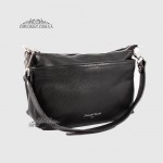 Сумка Женская Кожаная EMANUELA FERRETTI 85147  BLACK floater Черный