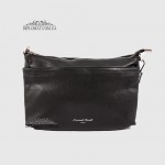 Сумка Женская Кожаная EMANUELA FERRETTI 85147  BLACK floater Черный