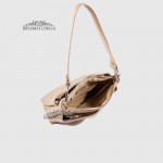Сумка Женская EMANUELA FERRETTI 85147 Кожаная Средняя Через плечо TAUPE floater Серый
