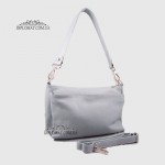 Сумка Женская EMANUELA FERRETTI 85147 Кожаная Средняя Через плечо L.BLUE floater Синий