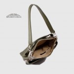 Сумка Женская Кожаная EMANUELA FERRETTI 85147  GREEN floater Зеленый