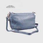 Сумка Женская EMANUELA FERRETTI 85147 Кожаная Средняя Через плечо BLUE floater Синий