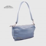 Сумка Женская EMANUELA FERRETTI 85147 Кожаная Средняя Через плечо BLUE floater Синий