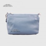 Сумка Женская EMANUELA FERRETTI 85147 Кожаная Средняя Через плечо BLUE floater Синий