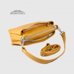 Сумка Женская EMANUELA FERRETTI 85147 Кожаная Средняя Через плечо  YELLOW FLOATER Желтый
