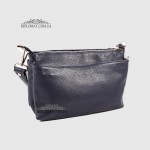 Сумка Женская Кожаная EMANUELA FERRETTI 85147  D.BLUE  floater Синий