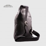 Рюкзак мужской через одно плечо EMANUELA FERRETTI 322021  BLACK floater Черный