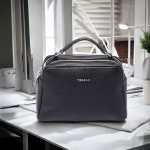 Женская кожаная сумка TERGAN 80380 SIYAH FLOATER — Чёрная