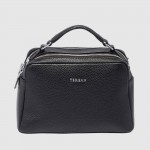 Женская кожаная сумка TERGAN 80380 SIYAH FLOATER — Чёрная