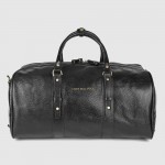 Сумка дорожная кожаная TONY BELLUCCI T-5250 с ремнем через плечо  893 BLACK 