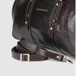 Сумка дорожная кожаная TONY BELLUCCI T-5250 с ремнем через плечо  886 BROWN Коричневый 