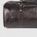 Сумка дорожная кожаная TONY BELLUCCI T-5250 с ремнем через плечо  886 BROWN Коричневый 