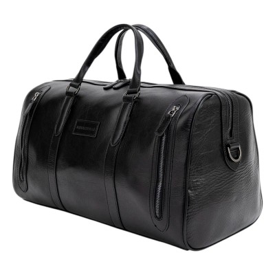 Сумка дорожная кожаная TONY BELLUCCI T-1145 KR-01 BLACK Черный