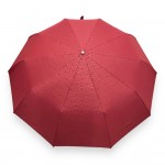 Зонт Полный Автомат Три Слона 37091 Ручка прямая прорезинованная  Polyester BORDO Бордовый/Пурпурный